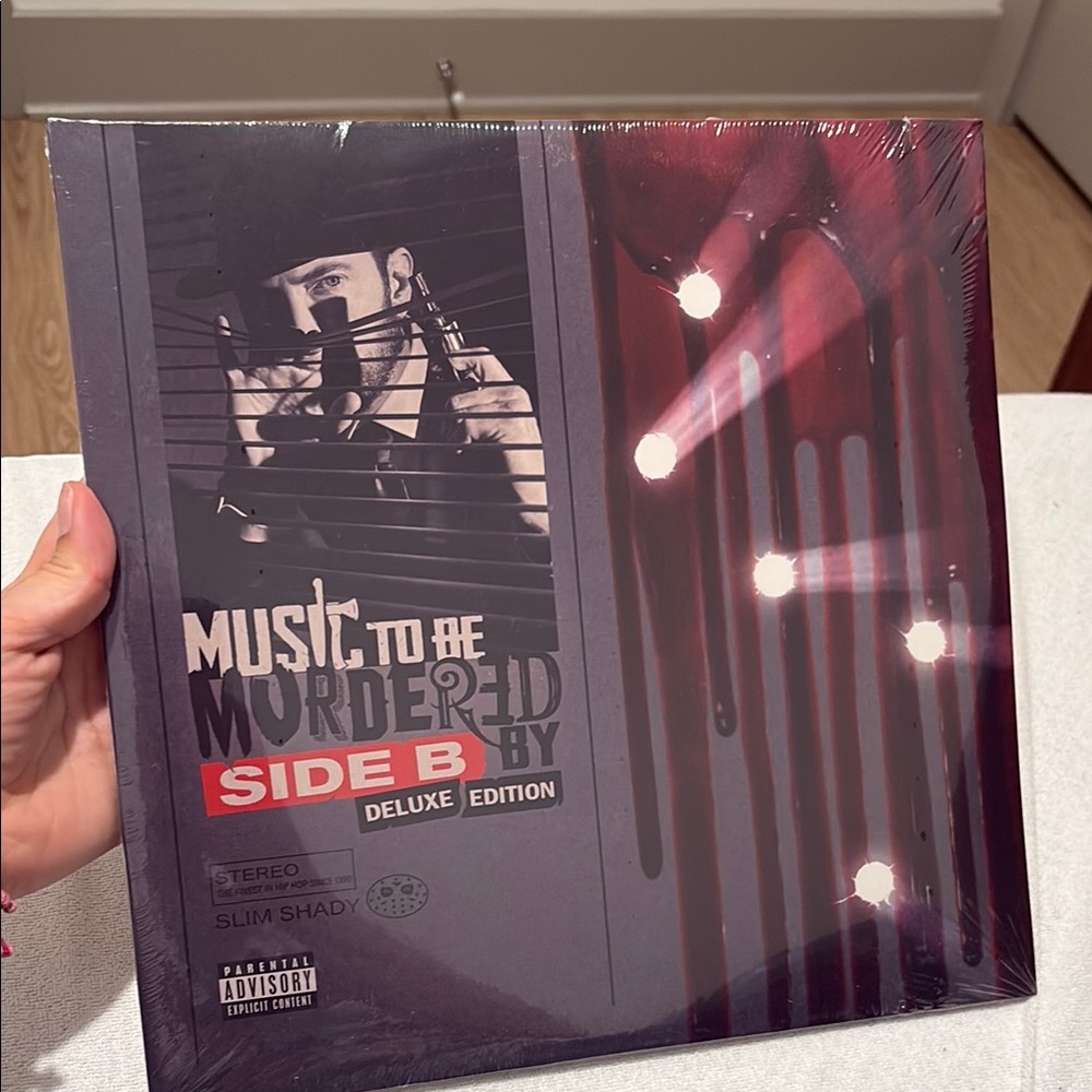 Eminem Music to Be Murdered By [Side B] Deluxe 4×LP Red Vinyl Sealed Rare LimitE